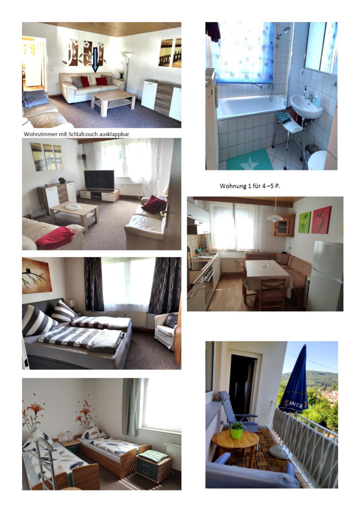 Ferienwohnung Christel Hirschhorn-Neckar Zewnętrze zdjęcie